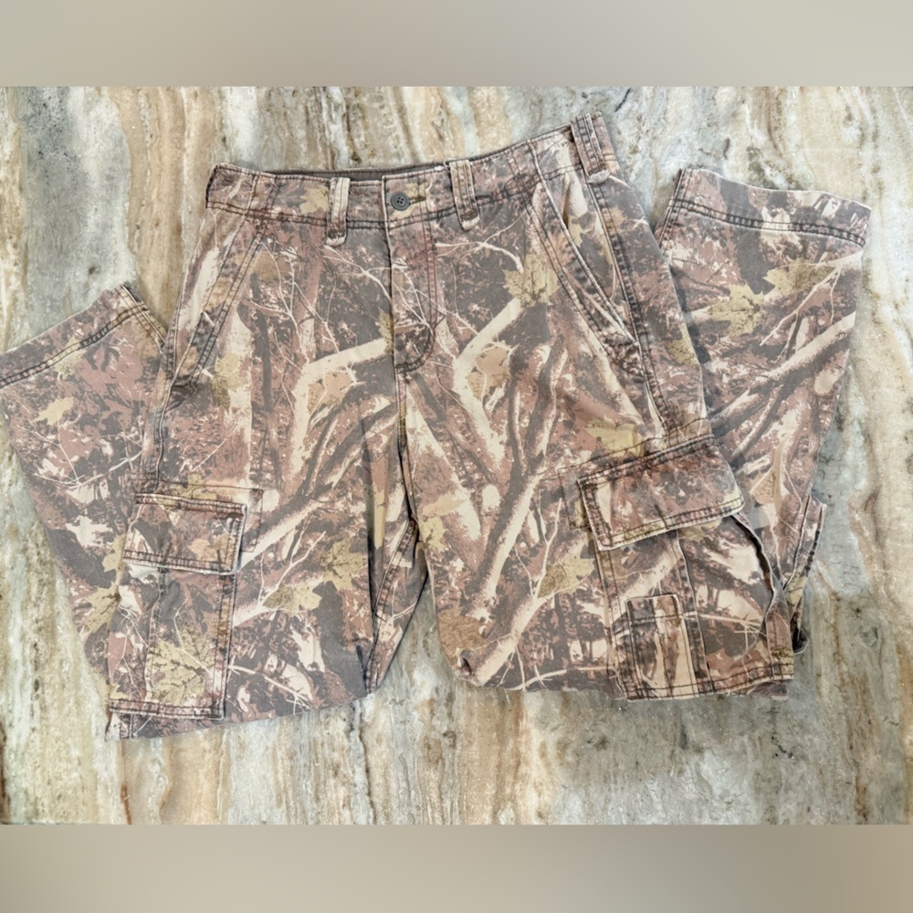 Men’s ABERCROMBIE & FITCH Loose Camouflage cargo pant- Size 29x30 - Picture 4 of 8